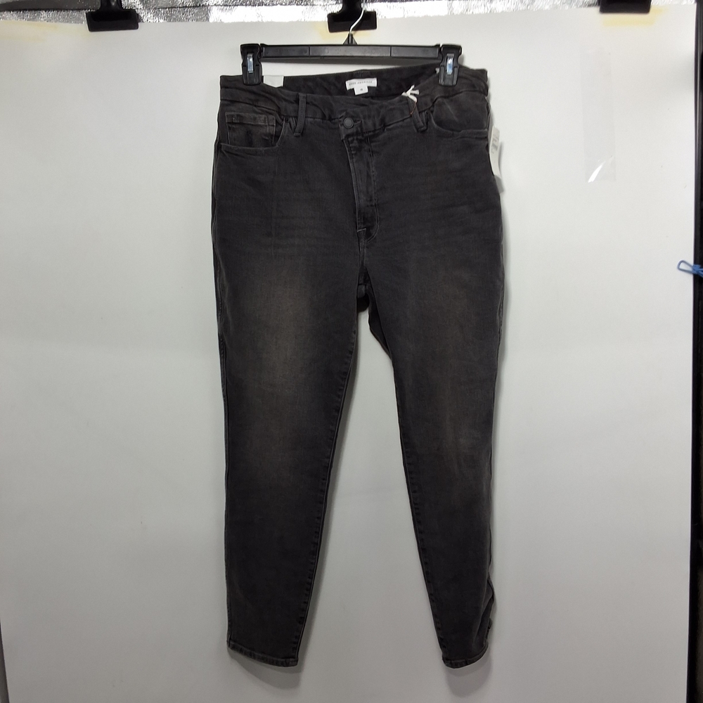 Good American Sz 15 Charcoal Skinny Jeans